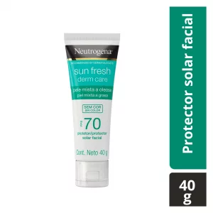 Protector Solar Facial Neutrogena Sin Color Fps 70 x 40 g
