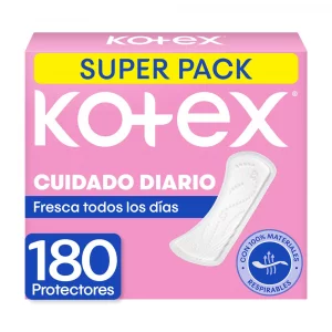 Protectores Kotex Cuidado Diario x 180 und