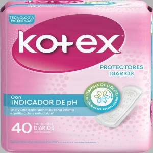 Protectores Kotex Normal Indicador Ph x 40 und