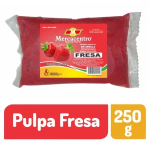 Pulpa De Fruta Mercacentro Fresa x 250 g