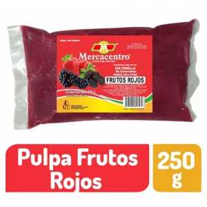 Pulpa De Fruta Mercacentro Frutos Rojos x 250 g