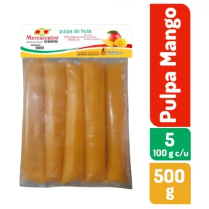 Pulpa De Fruta Mercacentro Mango 5 und x 500 g