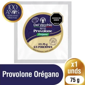 Queso Del Vecchio Rodaja Curado Provolone x 75g