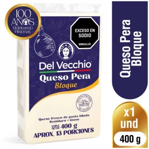 Queso Pera Bloque x 400g