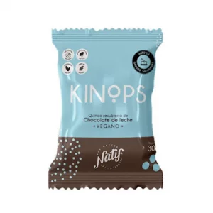 Quinua Kinops Cubierta Chocolate 40 % Leche x 30 g