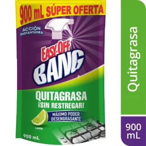 Quitagrasa Easy Off Bang Limón 900 ml