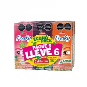 Refresco Freskys California Pague 5 Lleve 6 x 200 ml