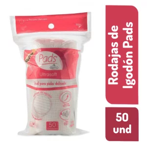 Rodajas De Algodón Pads Ultra Soft x 50 und