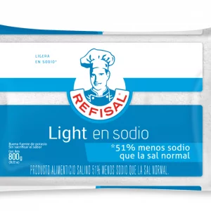 Sal Refisal Light Bolsa 800 g