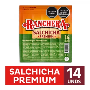 Salchicha Ranchera Zenú x 480 g