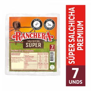 Salchicha Súper Ranchera Zenú 525 g