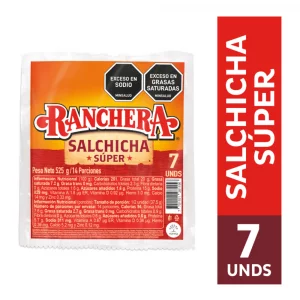 Salchicha Súper Ranchera Zenú x 525 g