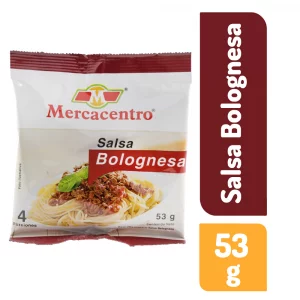 Salsa Mercacentro 53 g Bolognesa