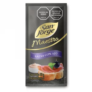 Salsa San Jorge Maestro Con Ajo x 85 g