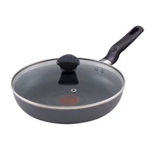 Sartén Imusa Aluminio 26 cm Antiadherente Tapa de Vidrio