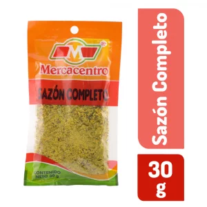 Sazon Completo Mercacentro x 30 g Bolsa