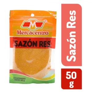 Sazon Res Mercacentro x 50 g Doy Pack
