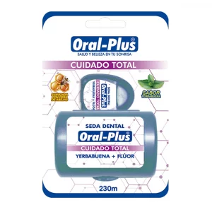 Seda Dental Oral Plus Yerbabuena + Flúor x 200 m Gts 30 m