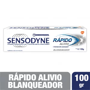 Sensodine Rapido Alivio Blanqueadora 100  g