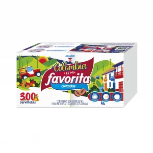 Servilleta Favorita Edición Colombia x 200 und