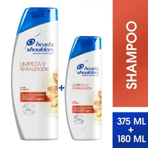 Shampoo H&S Aceite Argán x 375 ml + Sh.H&S x 555 ml