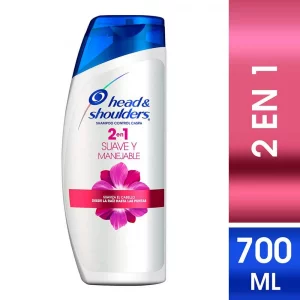 Shampoo H&S Suave Manejable 2 En 1 700 ml