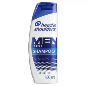 Shampoo Head & Shoulders 3 En 1 Men, 180 ml