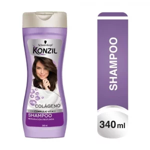 Shampoo Konzil Colageno+Complejo x 340 ml Vitamina