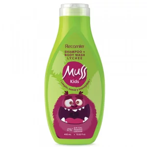 Shampoo Muss Kids + Bodywash Lyche x 400