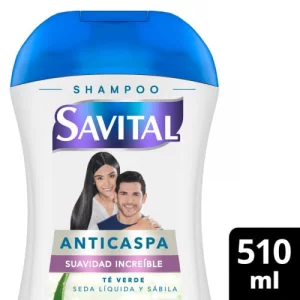 Shampoo Savital Anticaspa Te Y Seda x 510 ml
