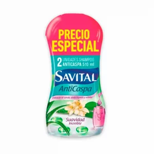 Shampoo Savital Anticaspa Y Te Seda 2 und x 1020 ml