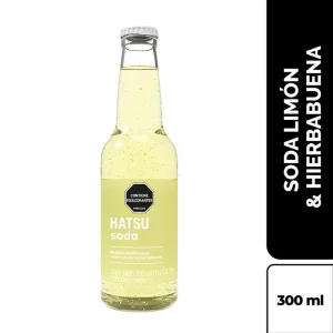 Soda Hatsu Limón y Hierbabuena 300 ml