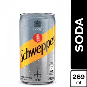 Soda Schweppes Lata 269 ml
