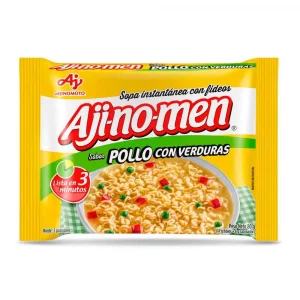 Sopa Aji-Nomen Instantanea x 80 g Pollo Verduras