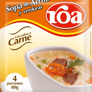 Sopa De Arroz Roa Carne 80 g