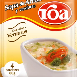 Sopa De Arroz Roa Verduras 80 g