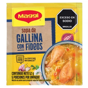 Sopa Maggi Gallina Con Fideos x 52 g