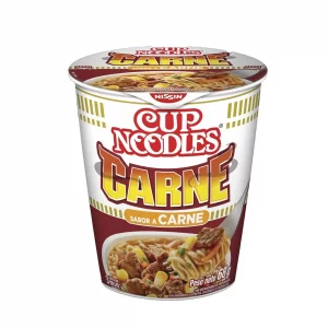 Sopa Nissin Cup Ncodles Carne x 68 g