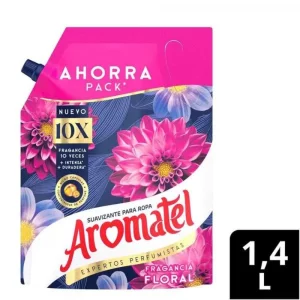 Suavizante Aromatel 10x Floral Doypack x 1400 ml