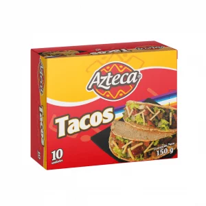 Tacos X 10 und Azteca 150 g