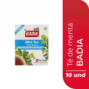 Te De Menta Badia x 10 und 1 g