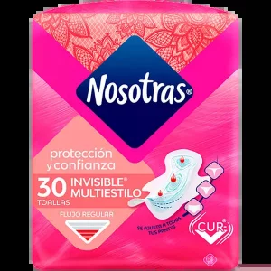 Toalla Nosotras Invisible Clásica x 30 und Multiestilo