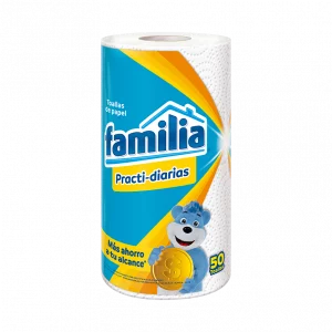 Toallas Familia Cocina Practi-Diarias x 50 Toallas