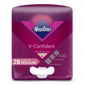 Toallas Nosostras V-Confident Regular x 28 und