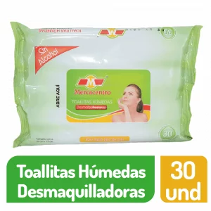 Toallitas Mercacentro Desmaquilladora 30 und