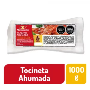 Tocineta Ahumada Mercacentro x 1000 g