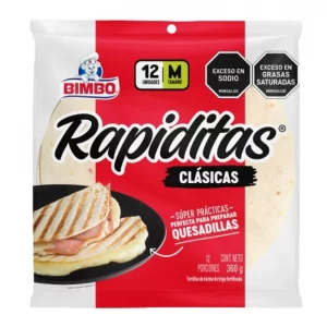 Tortillinas Rapiditas Bimbo X 12 und 360 g