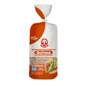 Tostadas De Arroz Integral Susanita x 80 g Con Quinua
