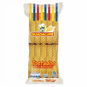 Tostados Guadalupe Mantequilla 115 g