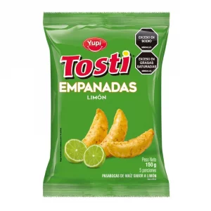 Tosti Empanada Yupi Limon  x 150  g